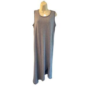 FRANK & EILEEN Woman's Sz XS Tee Lab Sleeveless Black & White Striped Tank Dress